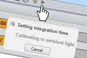 light measurement software output1