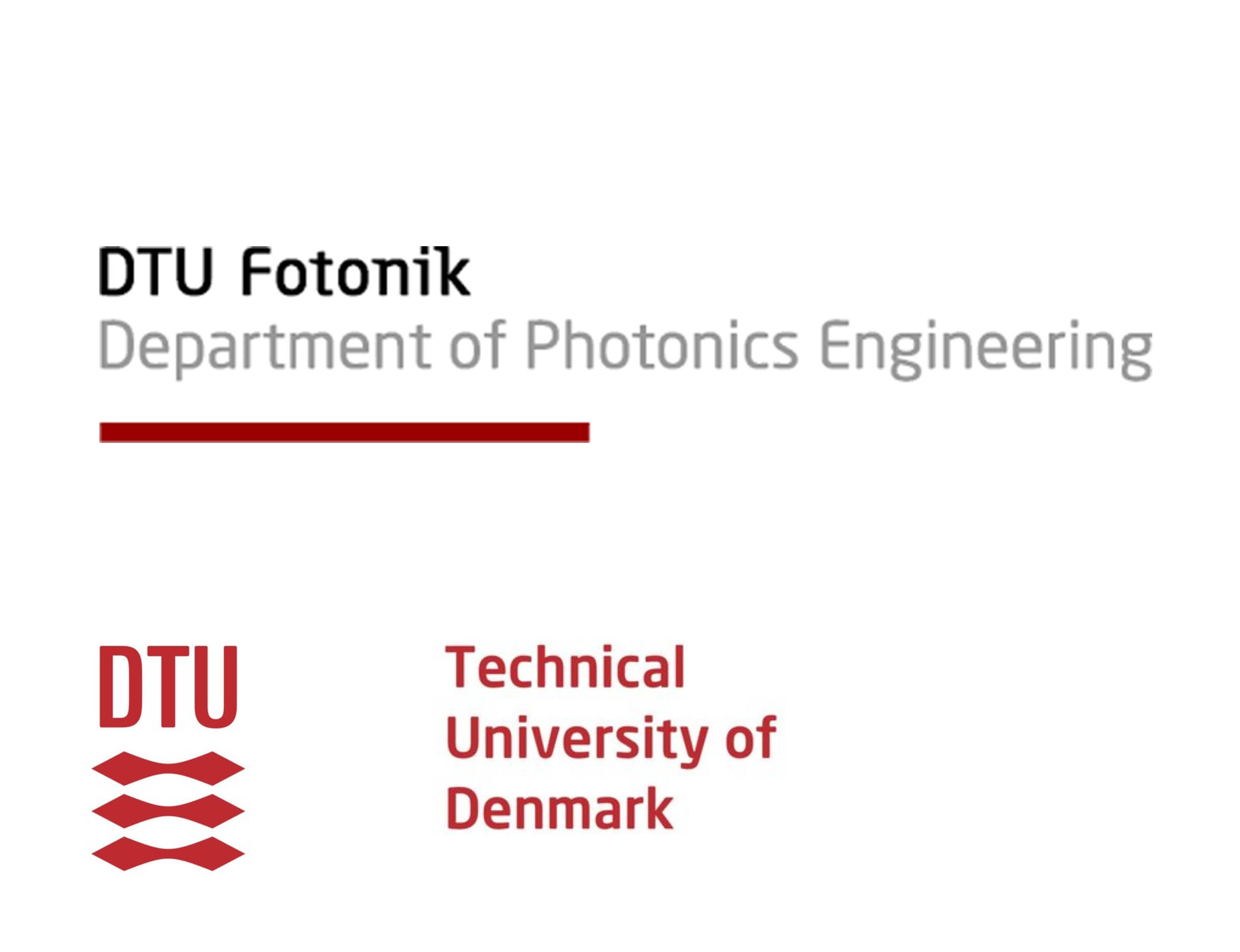 DTU Fotonik logo