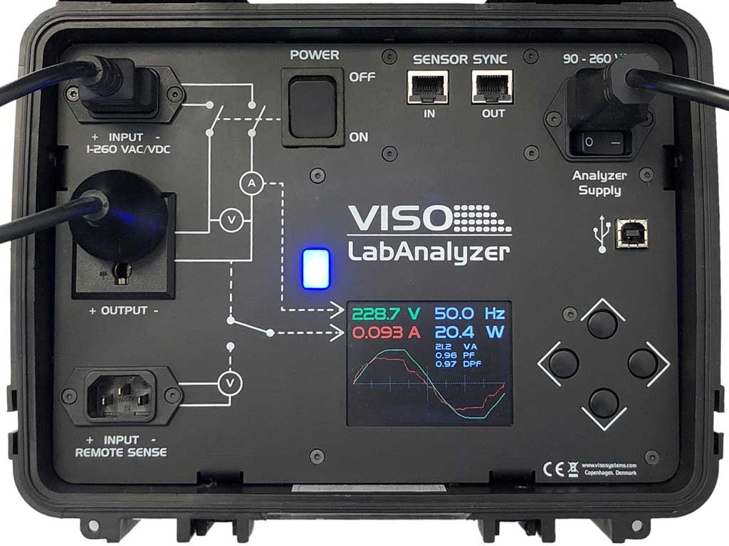 Measure flashing light