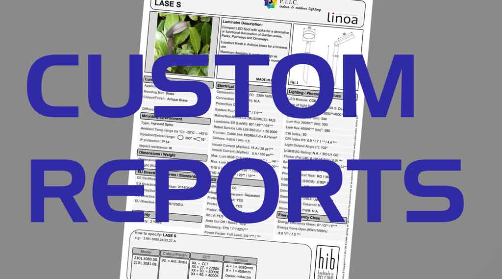 Custom Report Design