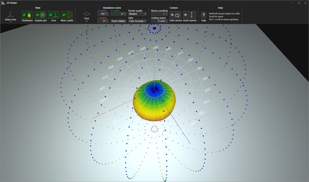 3D viewer - see measurement resolution