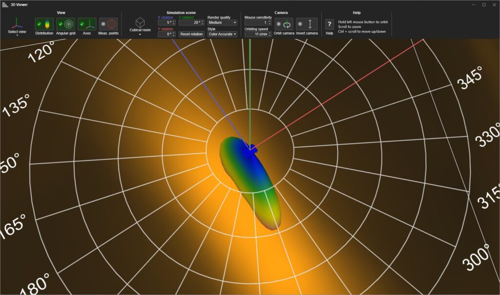 3D viewer - see true color