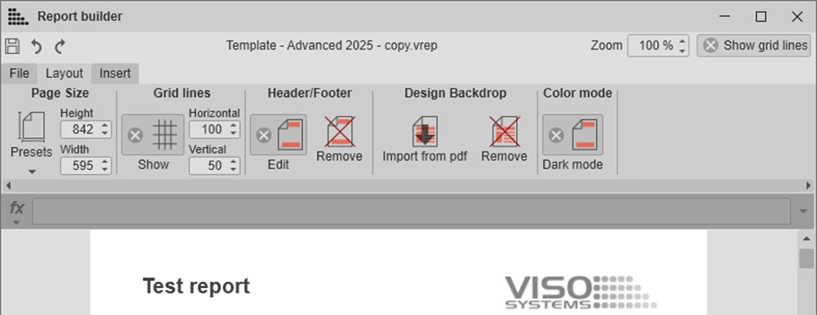 Viso Systems design backdrop